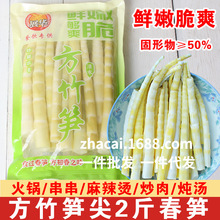 清水方竹笋尖1kg新鲜嫩竹笋尖清水鲜笋火锅麻辣烫炒菜食材箭笋尖
