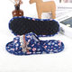 Machine washable silent home home indoor pure cotton slippers men and women couple wooden floor soft cloth bottom slippers floor heating slippers