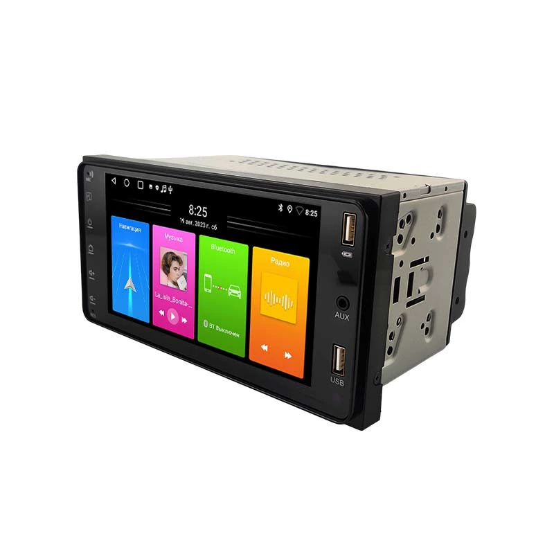 Toyota, совместимый универсальный LCD дисплей для навигатора, 7 дюймов, Android, широкоформатный