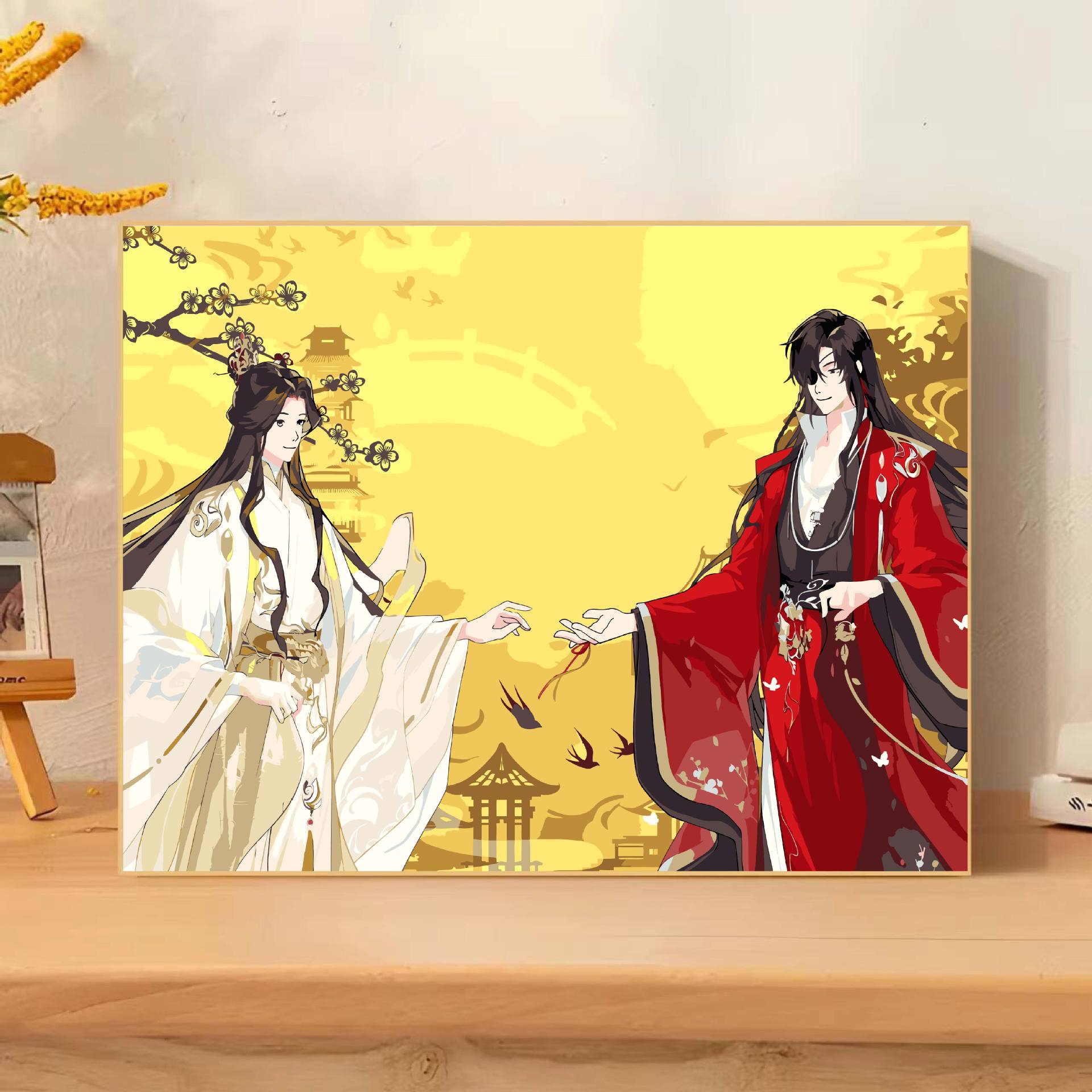 Ponies Paoli pintura al óleo digital DIY dibujos animados pintura al óleo para niños color relleno de pintura al óleo decoración