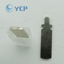 充电器插座铁脚电源适配器插脚接触铜片中规插头片五金冲压件定制