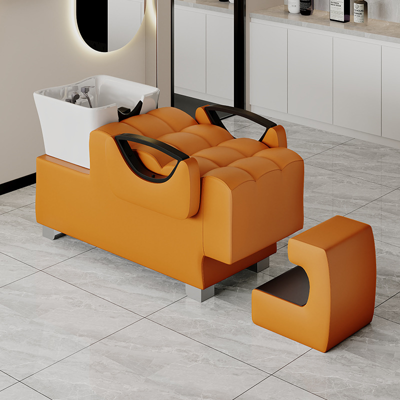 Crescent negro con burbuja naranja