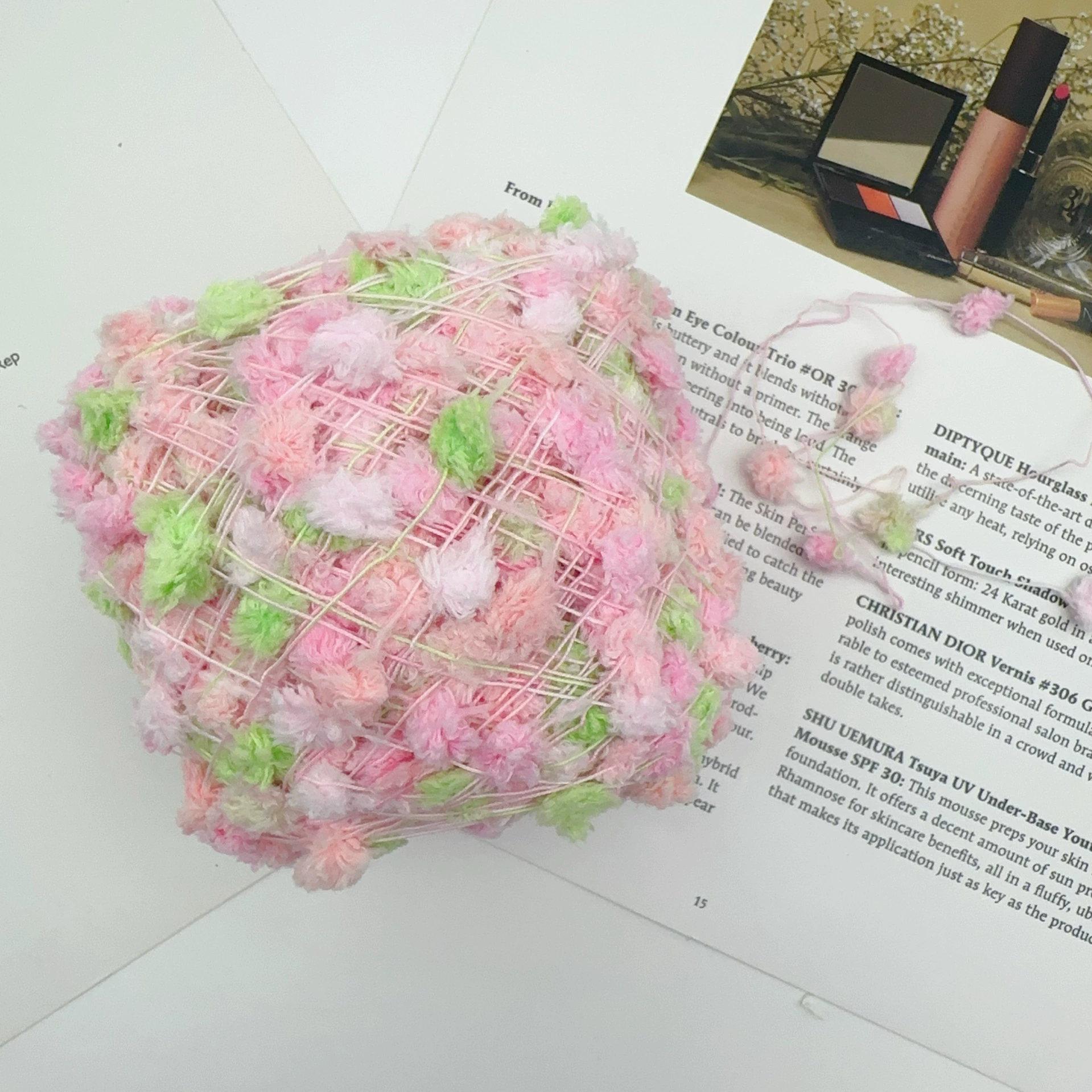 Рукодельная пряжа для настольного тенниса, шарф, 30 г, DIY