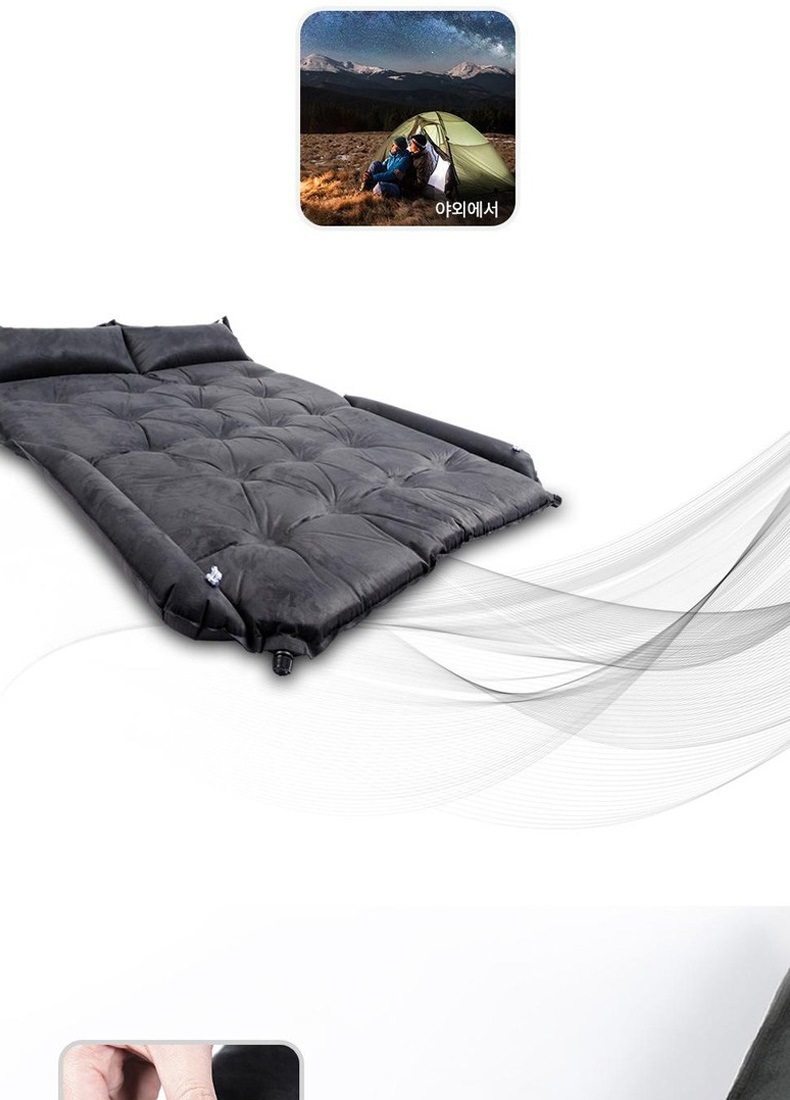 modely/3 mattress car inflatable bed, car rear seat sleeping pad, inflatable bed for self-driving camping, nap, and travel mattress