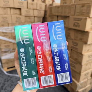 IUIU闪耀抗糖酸美白清新牙膏