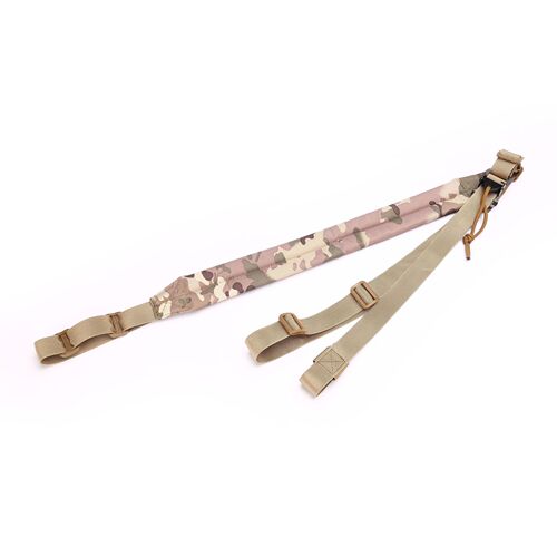 Tactical Adjustable Gun Sling Multi-functional Dual Point Weighted Camera Backpack Outdoor Anti-slip Rope