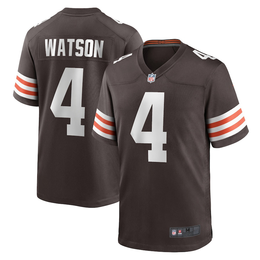 2026 NFL short-sleeved jersey, Browns second generation embroidered, available for cross-border export.