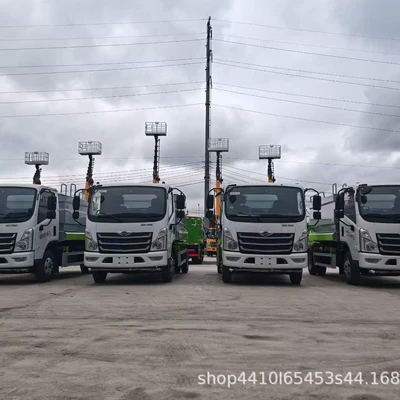 7 Cubic Blue Brand Sprinkler Truck Price Construction Site Engineering Dust Reduction Sprinkler Truck Road Maintenance and Greening Sprinkler Truck
