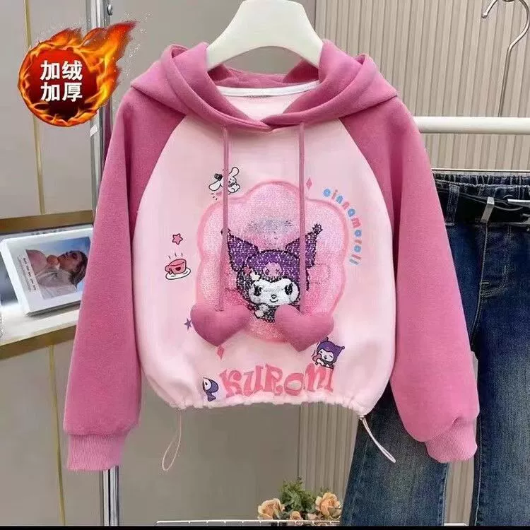 Children's warm sweatshirt, print