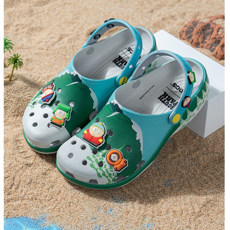 Summer Collaboration Model South Park Versatile Clogs Unisex Couple Sandals Factory Wholesale Summer Collaboration Model South Park Versatile Clogs Unisex Couple Sandals Factory Wholesale