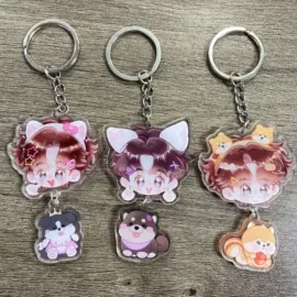 动漫明星挂件;动漫立牌;钥匙扣