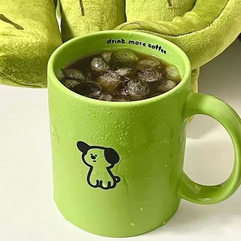 Ceramic cup ins wind is not anxious cute couple cup with high…