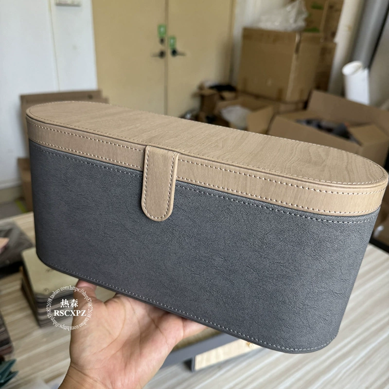 Элитный футляр для хранения фена класса люкс, упаковка для фена Dyson, кожаный футляр для хранения фена с логотипом.