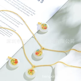 K金项饰;钻石项饰;黄金项饰