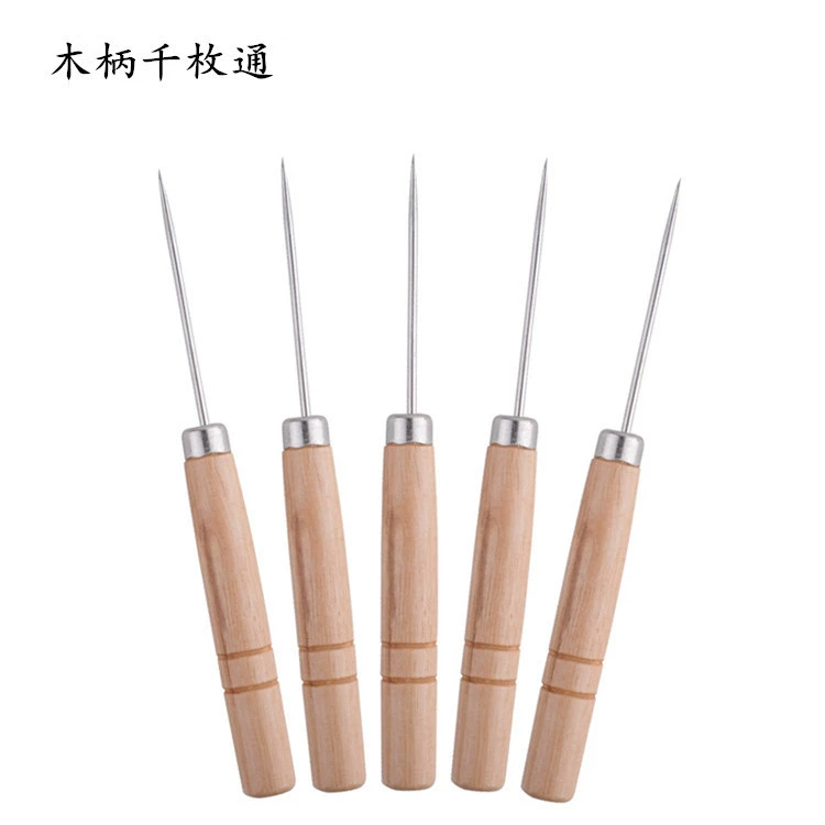 Фабрика прямая деревянная ручка маленькое шило деревянная ручка многоцелевой ручной позиционирования Штамповочный Инструмент оптом