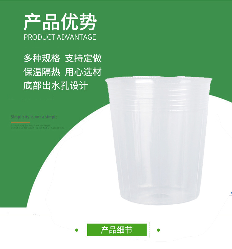 兰花杯,透明花盆,蝴蝶兰花盆