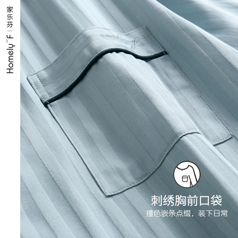 Pijamas de los hombres de verano 100% algodón pantalones de manga corta ropa para el hogar de verano de algodón fino traje de verano