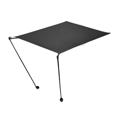 Outdoor Moon Chair Awning Camping Fishing Sunscreen Waterproof Adjustable Folding Canopy Awning (Avtomobil yan çətirləri) - awning-black-47566