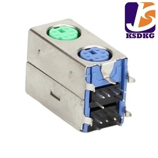 in stock supply S terminal DIN socket duplex six-pin S terminal connector PS2 interface S terminal connector