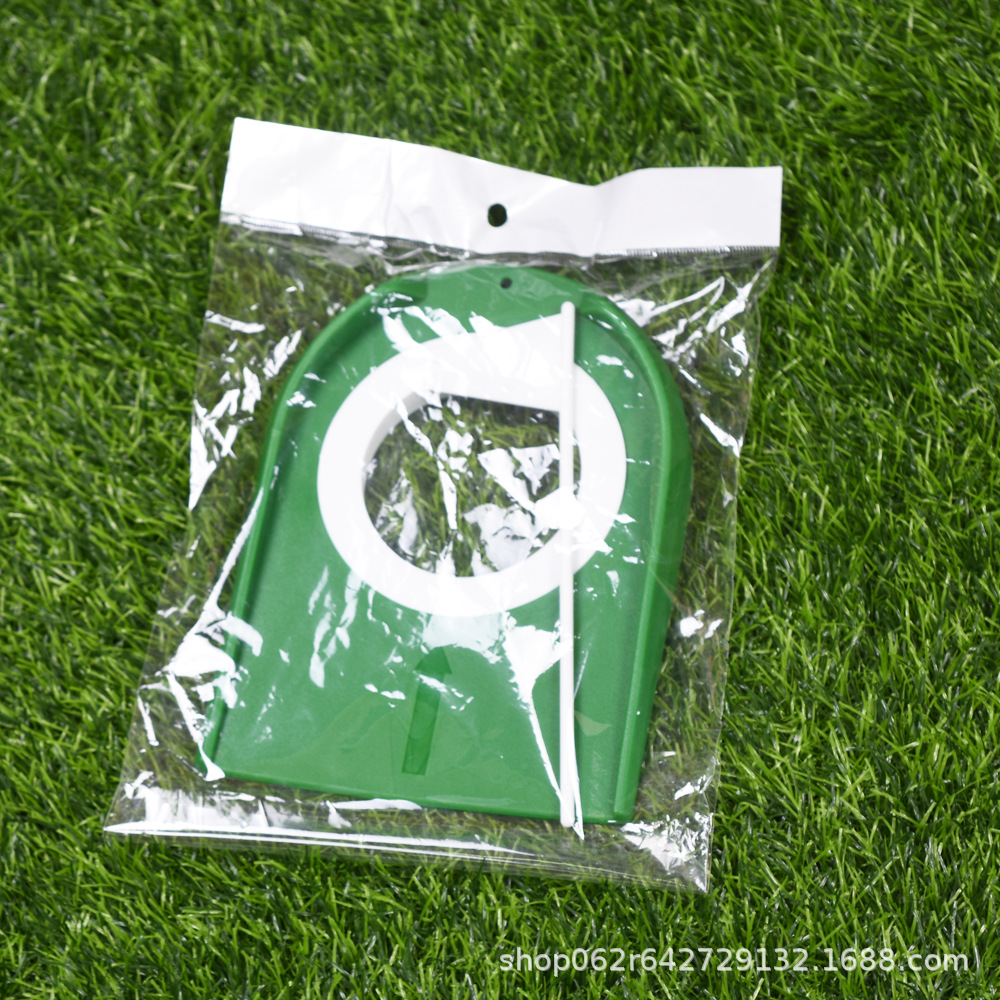 Golf putter Placa de putter de plástico de la placa de putter Golf desmontable