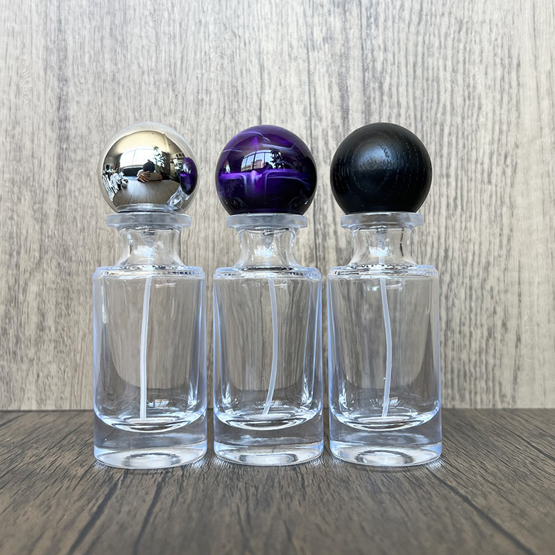 源头工厂现货YY109-30ml卡口香水玻璃瓶化妆品分装按压喷雾空瓶子