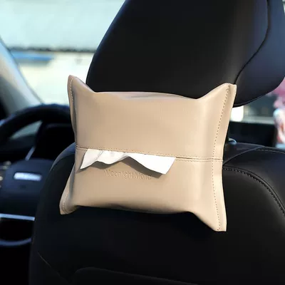 armrest box car decoration, Car tissue box/set - car-milk-curry