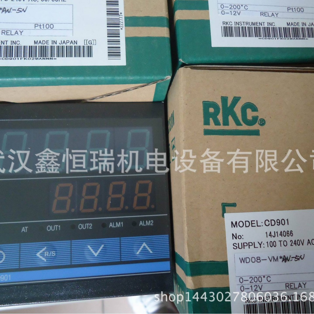 日本理化RKC CD901温控器CD901FK02-M*AN-NN-5N 带485通讯