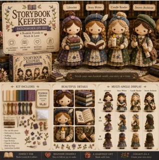 跨境创新个性便携可爱新款奇趣Patchwork DIY Kit Series拼布套装