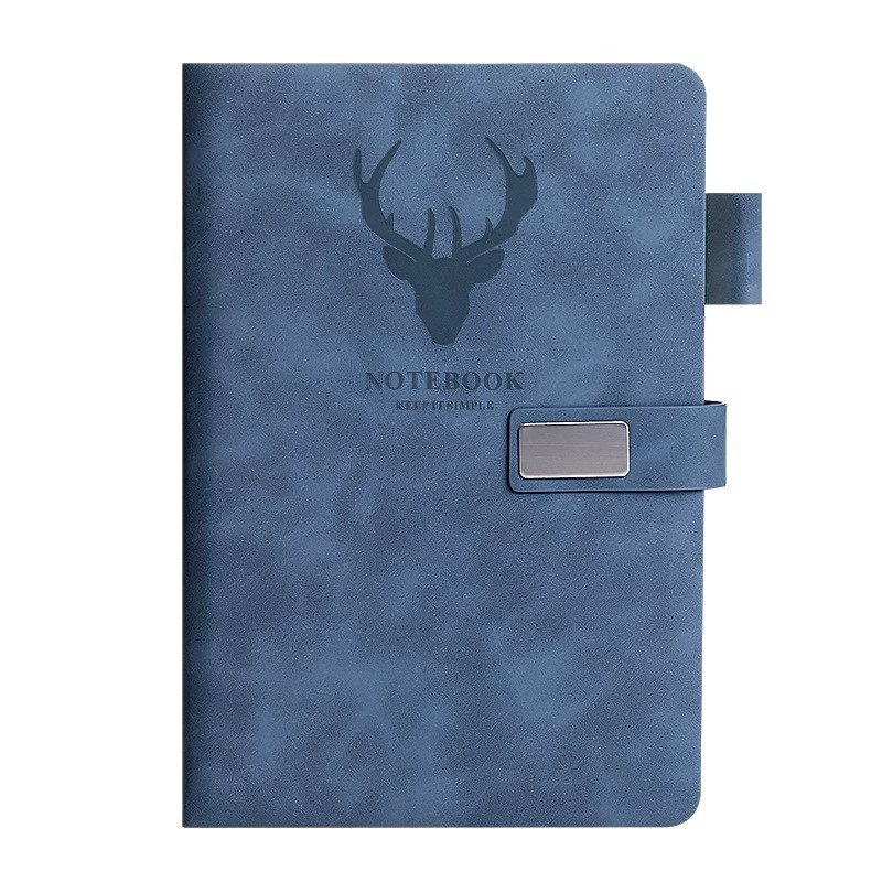 A5 Custom Work Notebook, Increased Thickness Business Version, U‑buckle Covers, 200–360 pages