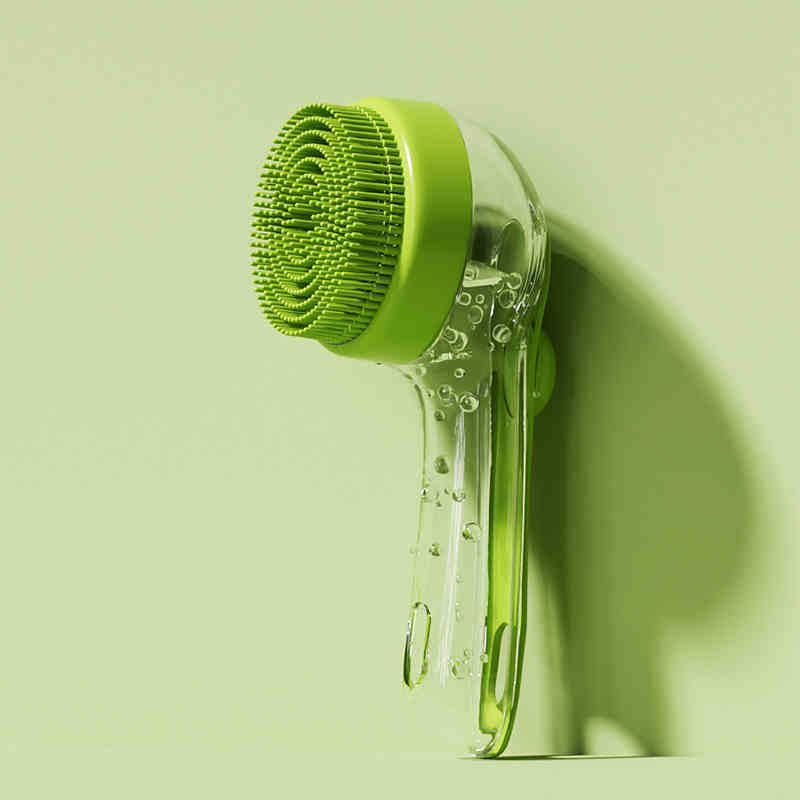 손잡이 목욕 브러쉬 [그린]