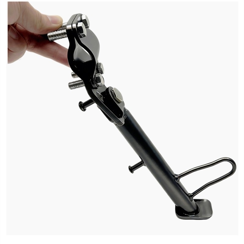 Install Anti-Slip Side Stand for Electric Scooter Modification, Side Kickstand, Side Support Leg, Single Side Support