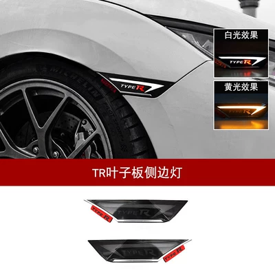 Big Surrounded – Civic TR, with a mid-sized - set-honda-civic-10th-generation-civic-two-tone-tr-fender-side-marker-lights-red-accent