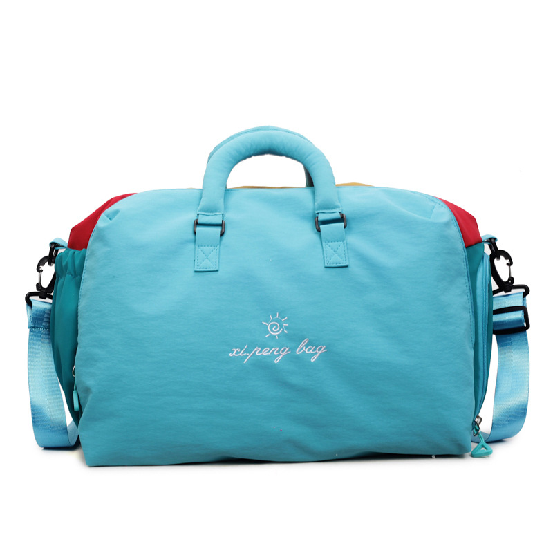 Korean Style Fashion Travel Bag With Separate Shoe Compartment, Lightweight Women's Yoga Bag, Outdoor Sports Fitness Training Bag, Maternity Hospital Bag - Thumbnail 6