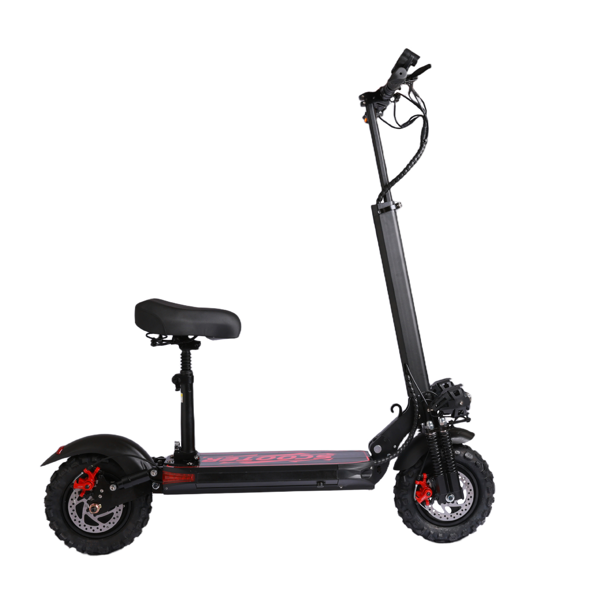 Foreign Trade Export 1200W Foldable Electric Scooter for Adults 11inch Off-Road Electric Scooter with Dual Shock Absorption