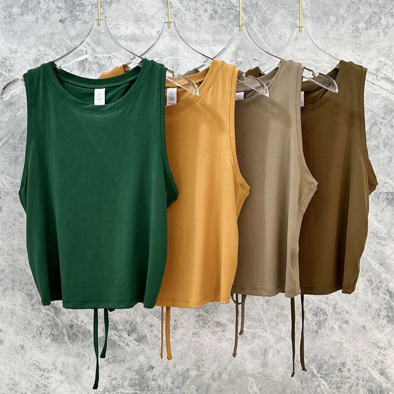 Yoga blouse vest back strap beautiful back fitness sleeveless top for foreign trade cross-border southeast Asia European and American style Yoga blouse vest back strap beautiful back fitness sleeveless top for foreign trade cross-border southeast Asia European and American style