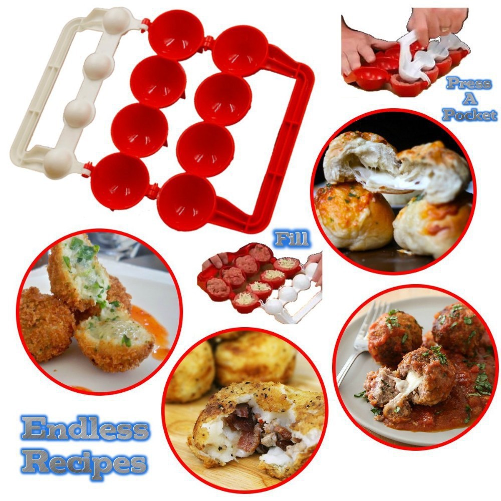 TV产品2017新款 Newbie Meatballs 肉丸鱼丸制作器 厨房工具