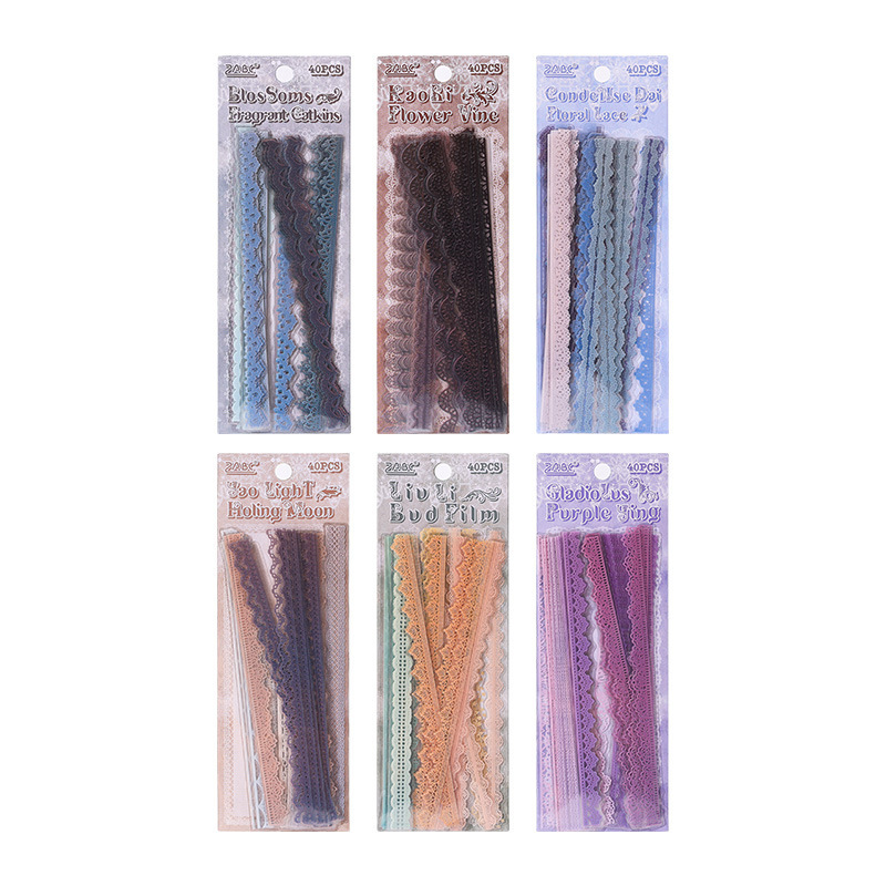 Brotes de flores de sueño vidrio transparente impermeable pet encaje pegatinas diy diario de contabilidad material de decoración pegatinas de contabilidad transfronteriza