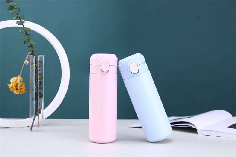 Smart Insulated Water Bottle With Temperature Display Stainless_voghion.com