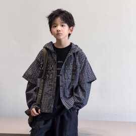 男童卫衣套装秋季儿童运动服两件套炸街2026春秋新款大童装秋装潮