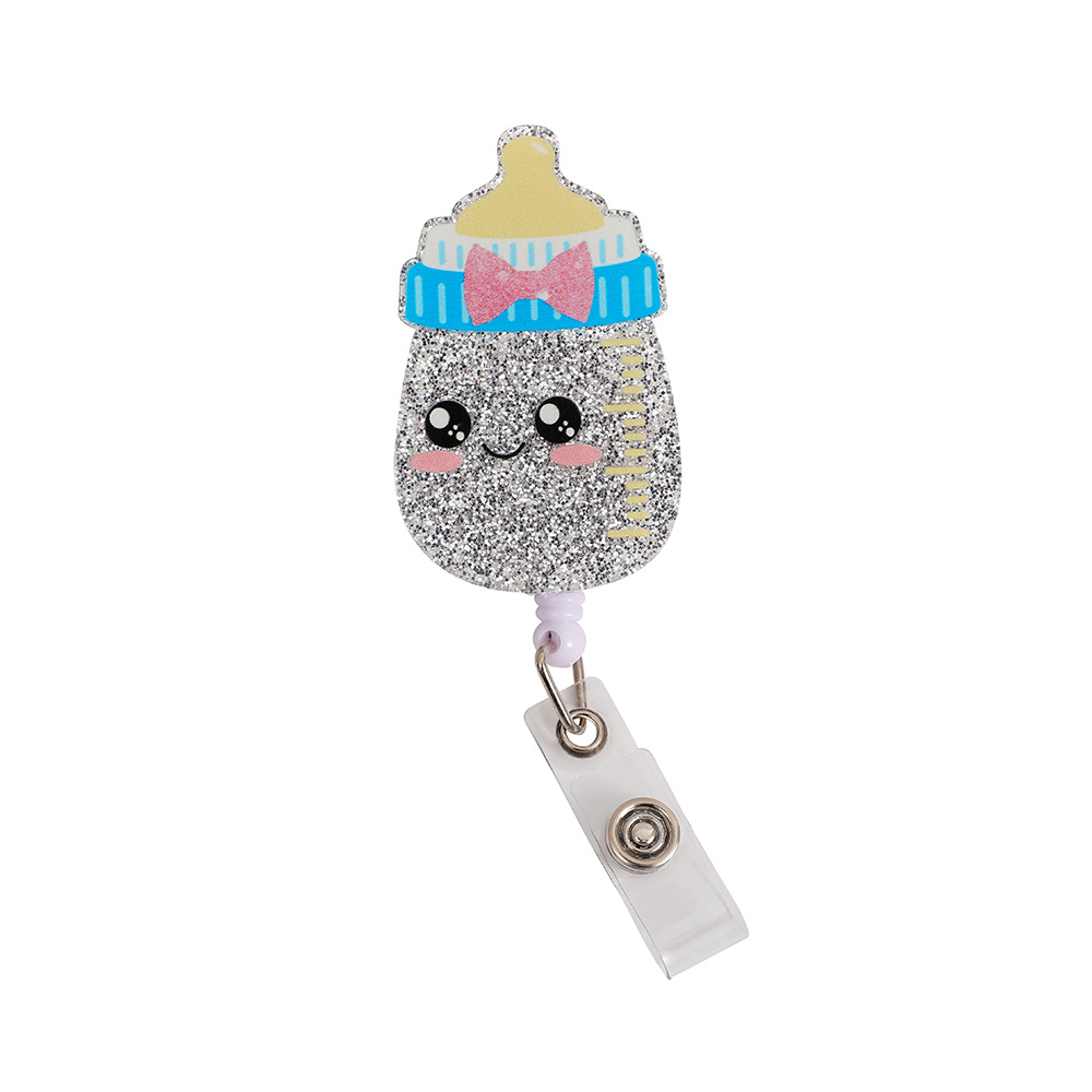 20g Weight Name Tag Buckle Stationery Type 1 Piece Quantity School Occasion Acrylic Material Cartoon Pattern Cute Style 1 Piece Cute Cartoon Arylic Name Tag Buckle 12