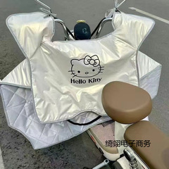2025 ホットスタイル夏電気自動車フロントガラスカバー夏の日焼け止め防水バッテリーオートバイレインカバー断熱と通気性