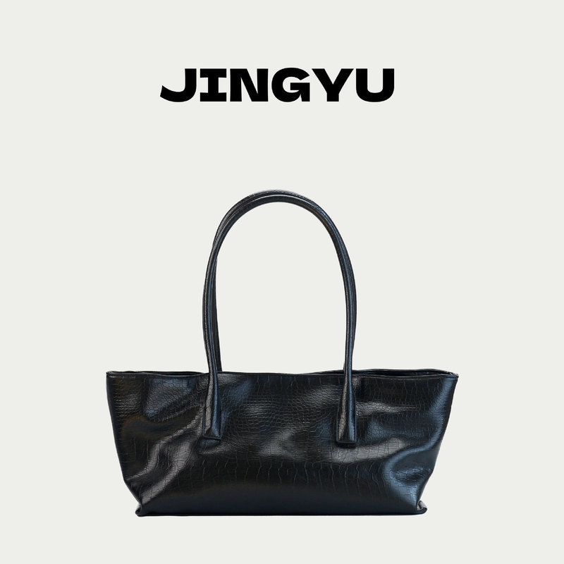 Cross-Border Crocodile Pattern Tote Large Bag for Women 2025 Autumn and Winter New Fashion Versatile Large Capacity Commuter Shoulder Armpit Bag Cross-Border Crocodile Pattern Tote Large Bag for Women 2025 Autumn and Winter New Fashion Versatile Large Capacity Commuter Shoulder Armpit Bag