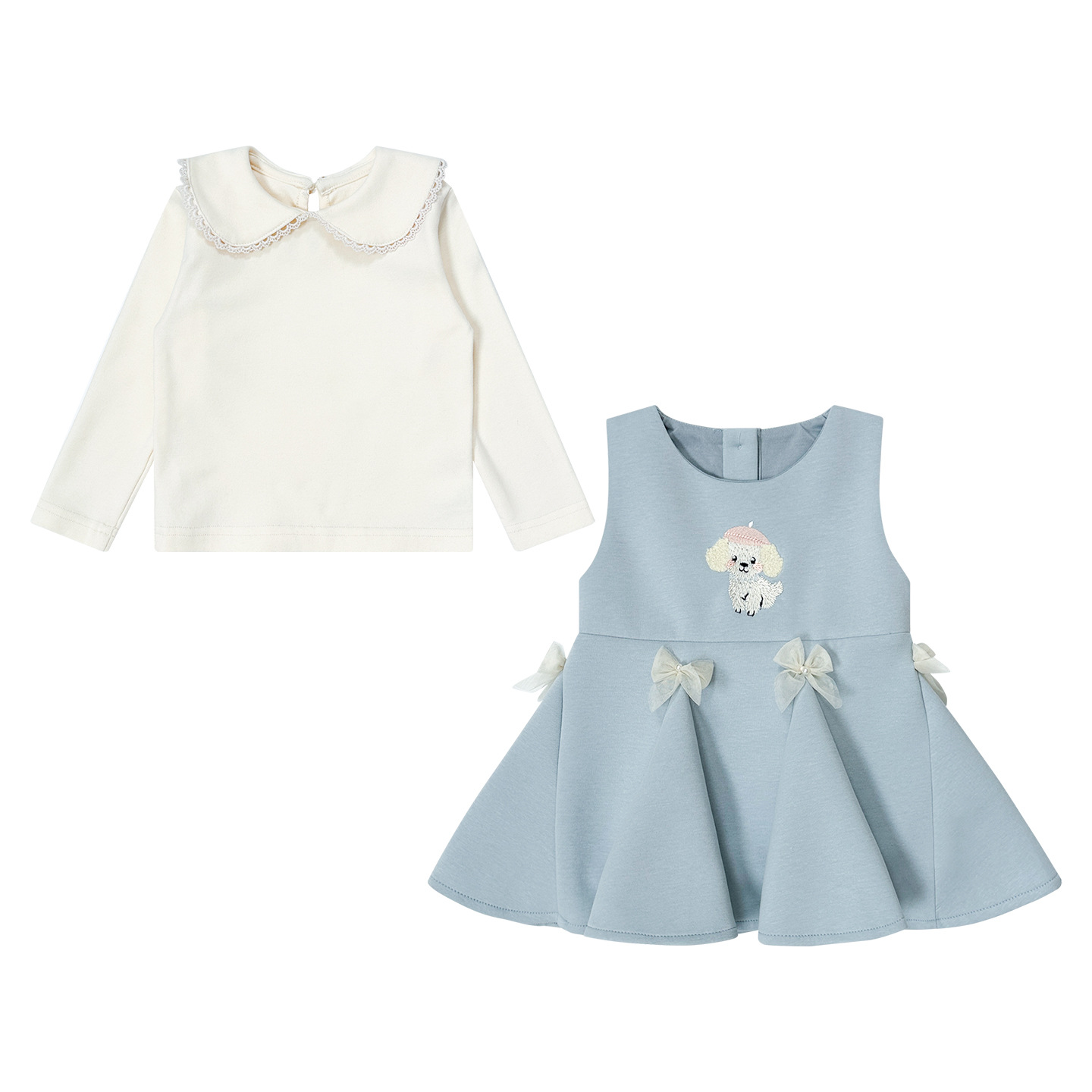 106059819@qq.com 106059819@qq.com ZheLi Clothing Vestido Infantil Princesa para Meninas Outono 2025 - Vestido Formal para Menina de Um Ano_voghion.com