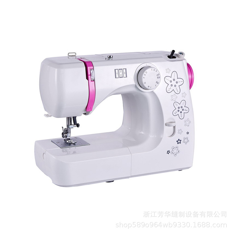 JUKKY牌家用型多功能缝纫机多功能绣花机小型缝纫机塑料外壳小型