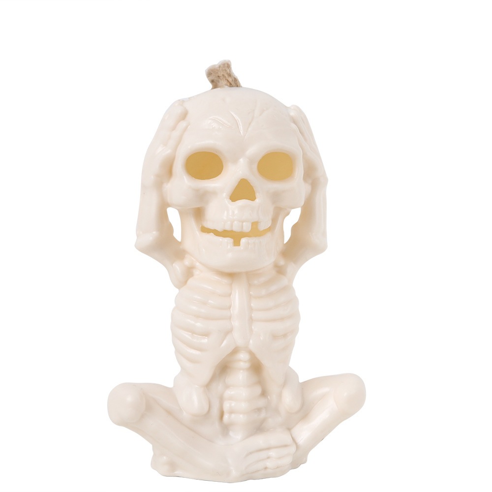 Esqueleto de Halloween Lámpara de diseño de atmósfera props Lámpara de calabaza LED transfronteriza nueva lámpara de noche