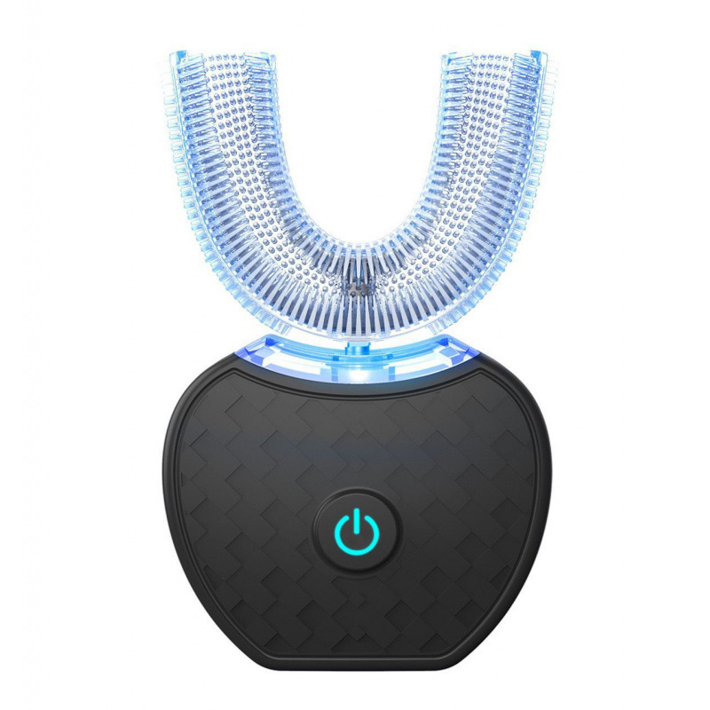 Cepillo de dientes eléctrico recargable eléctrico ultrasonido barrido de vibración giratorio pareja conjunto de limpiador de dientes instrumento inteligente de belleza dental transfronteriza
