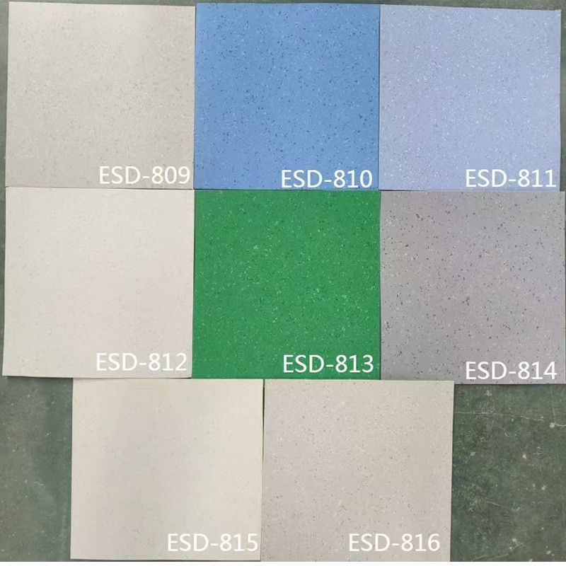 2.0mm thick carbon-free homogeneous core (anti-static)