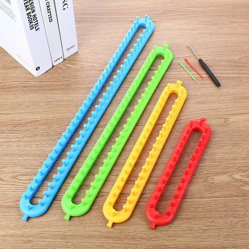 Bufanda, sombrero, lana tejida, suéter de bricolaje hecho a mano, herramienta de tejido perezoso, paquete de material básico cero