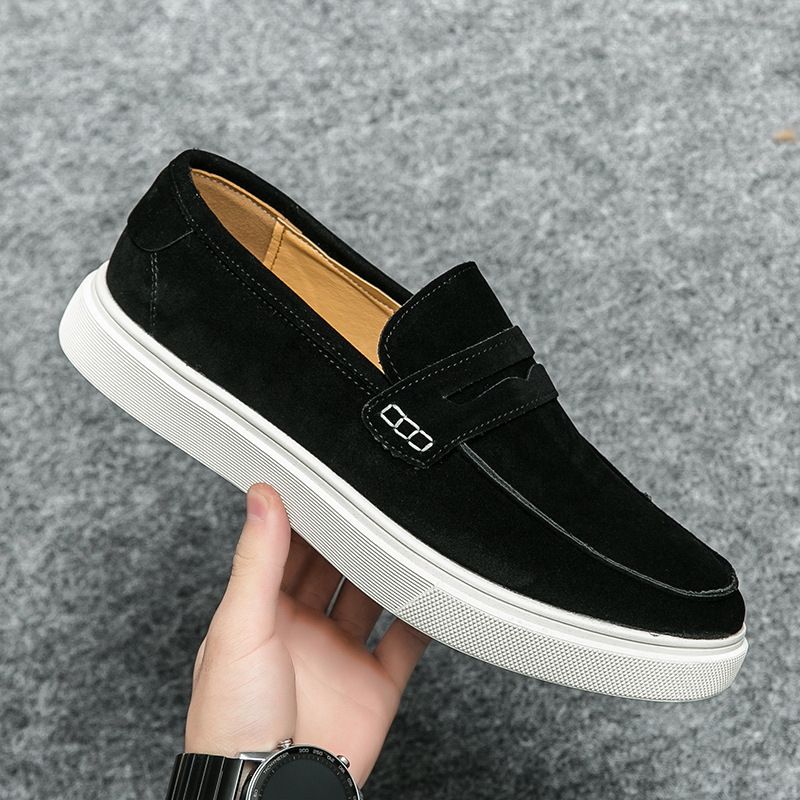 Zapatos de skate anti-veludera transfronterizos de tamaño grande para hombres, zapatos de skate de moda europeos y estadounidenses, zapatos de skate casuales de negocios para hombres image 3