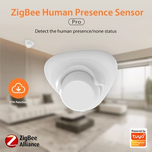 Tuya ZigBee умный датчик присутствия человеческого тела в реальном времени, датчик радара, мониторинг, безопасность, связанная с сетью